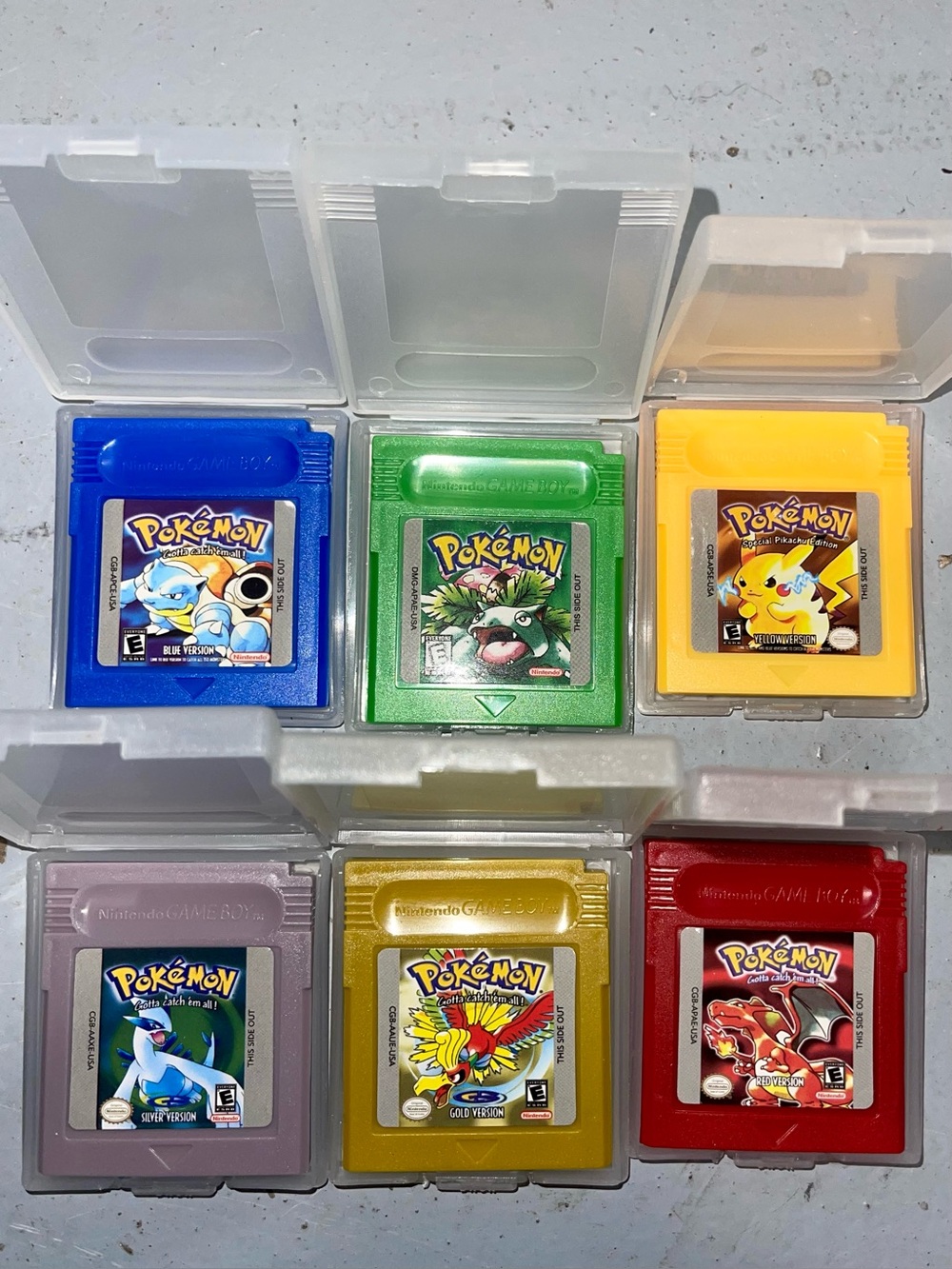 GameBoy Pokemon Games